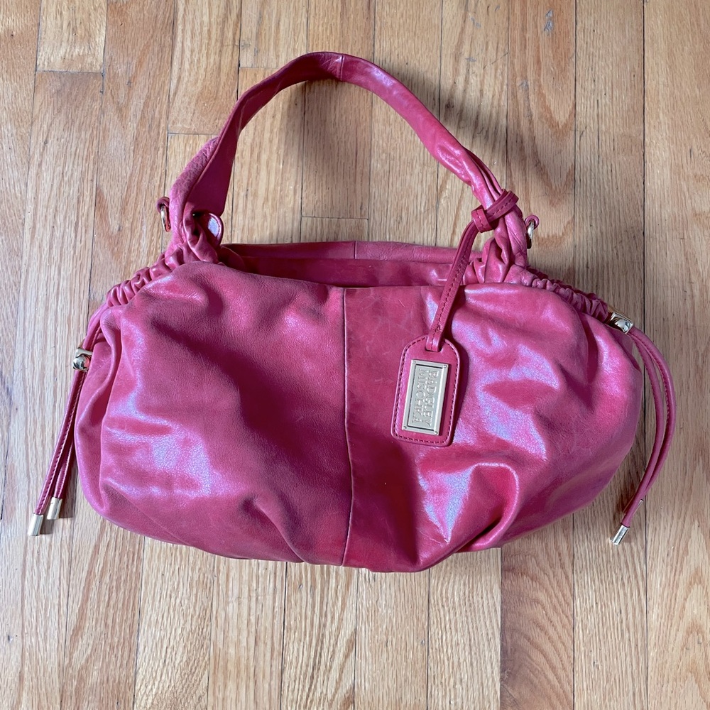 Badgley Mischka Red Leather bag